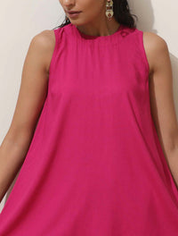 Thumbnail for trueBrowns Pink Viscose Co-ord Set