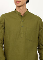 Thumbnail for Fabmade Olive Breeze Co-Ord Set - Distacart