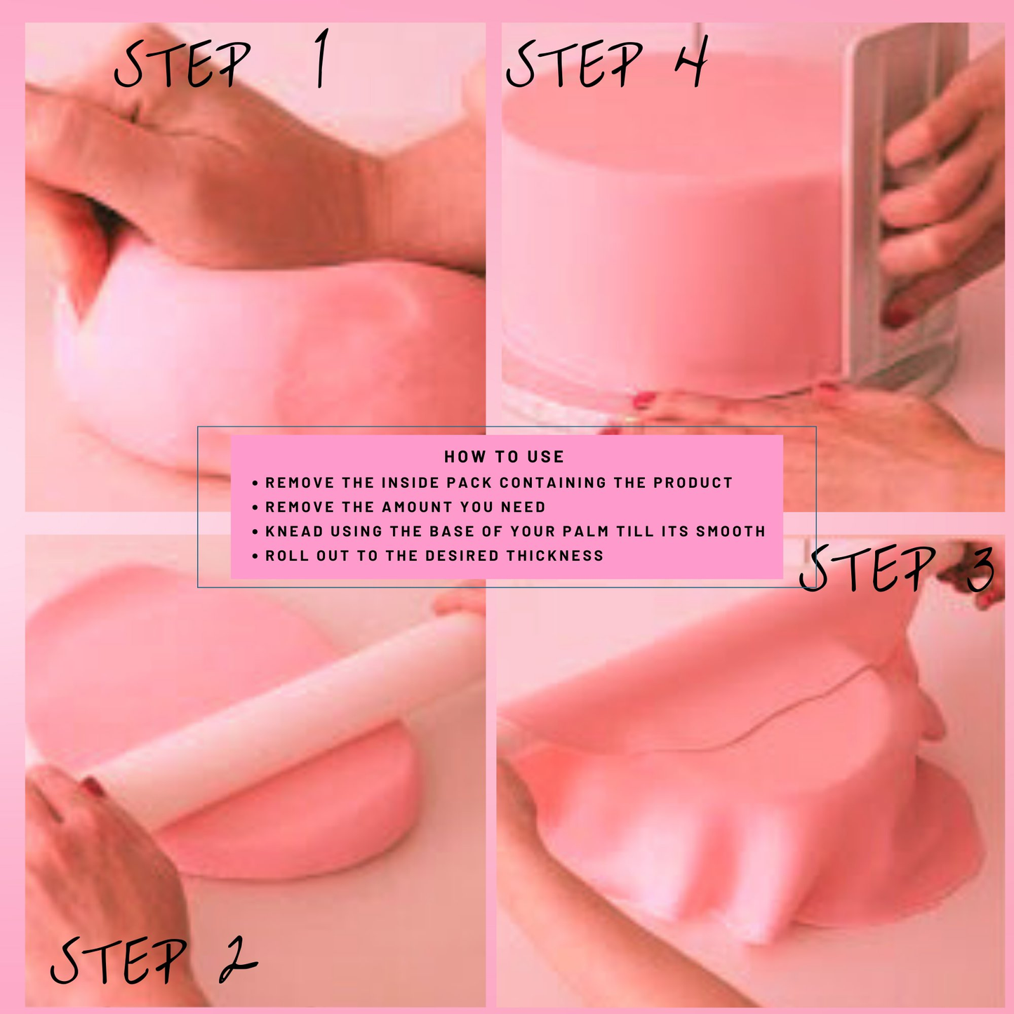 confect old rose sugarpaste br b 250 gms b