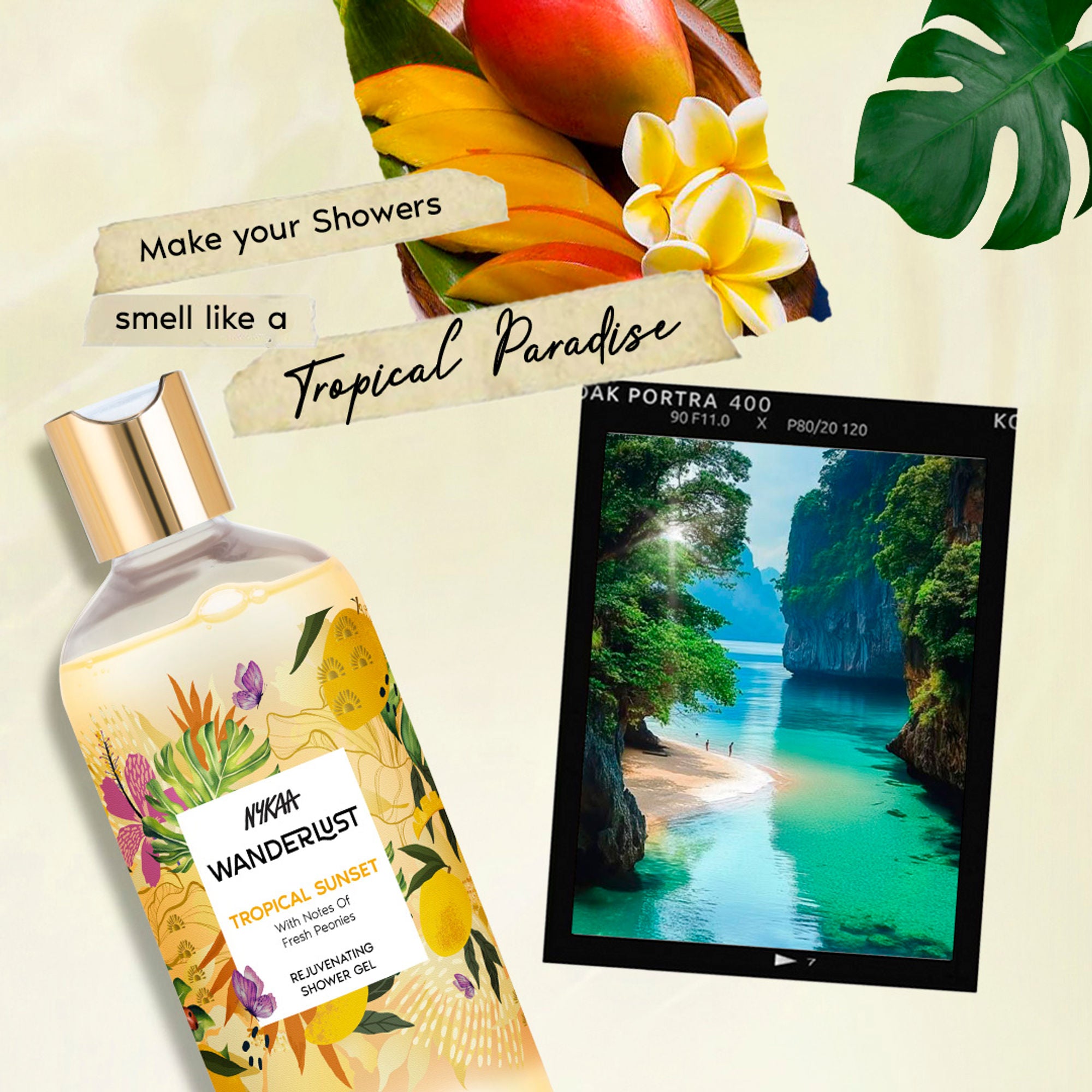 Wanderlust Shower Gels - Tropical Thai Sunset - Distacart