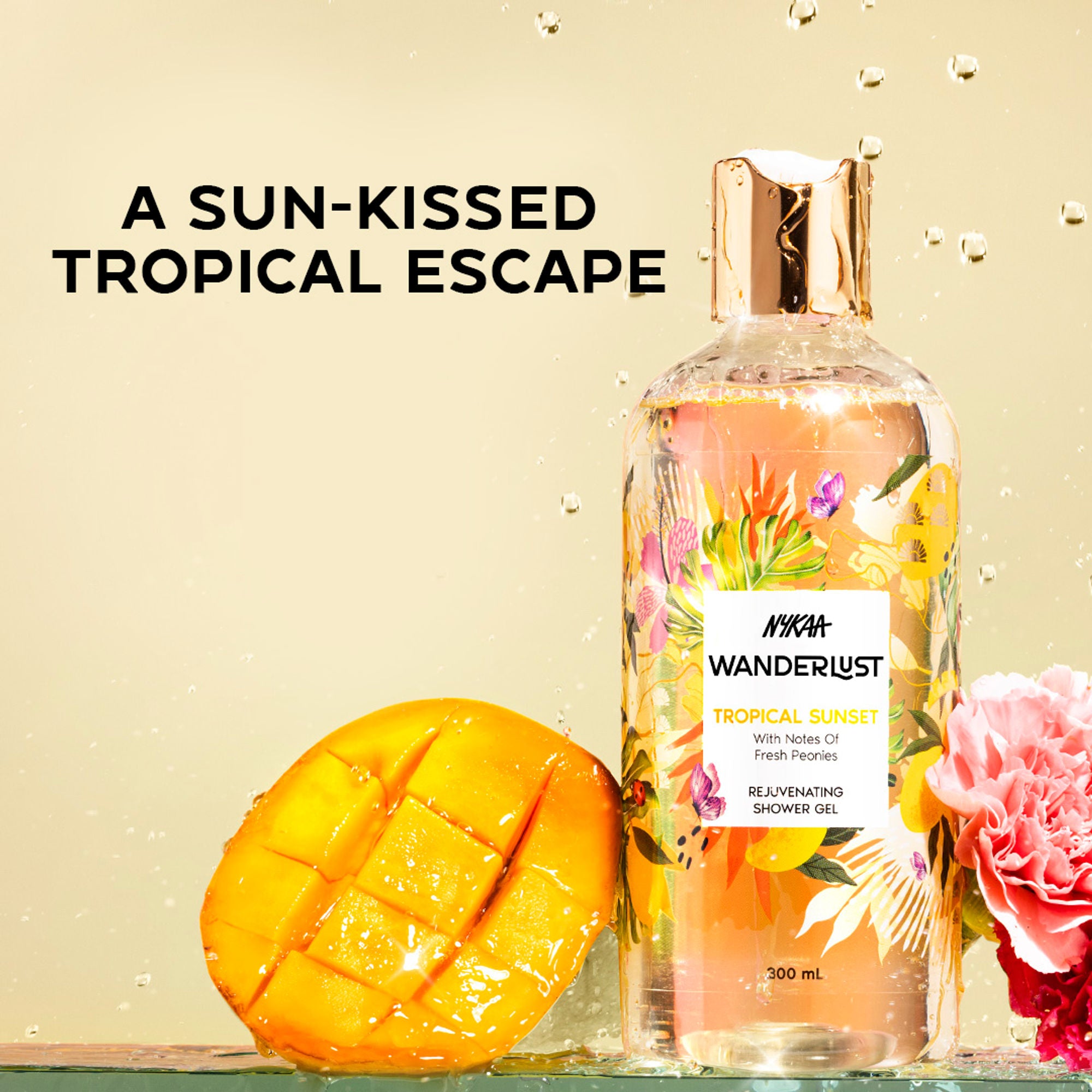 Wanderlust Shower Gels - Tropical Thai Sunset - Distacart