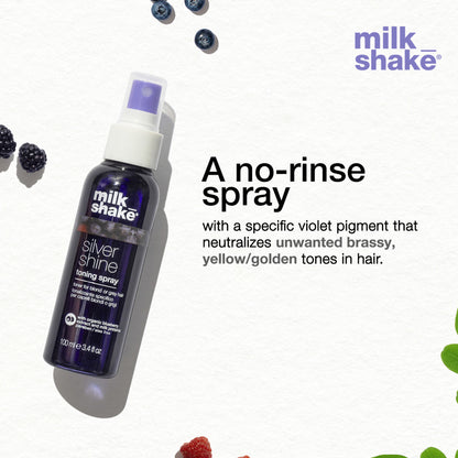 Milkshake Silver Shine Toning Spray, Leave In Conditioner