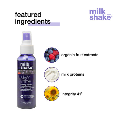 Milkshake Silver Shine Toning Spray, Leave In Conditioner