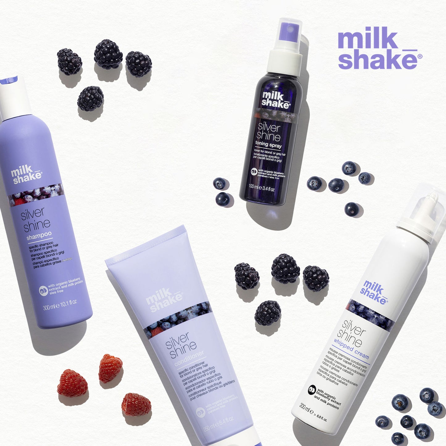 Milkshake Silver Shine Toning Spray, Leave In Conditioner
