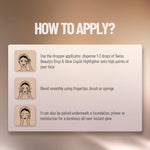Thumbnail for Swiss Beauty Drop and Glow Liquid Highlighter , Shimmer Shine , Dewy Finish - 05 Coppery - Distacart