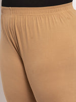 Thumbnail for TAG 7 Women Plus Size Ankle Length Cotton Leggings - Distacart