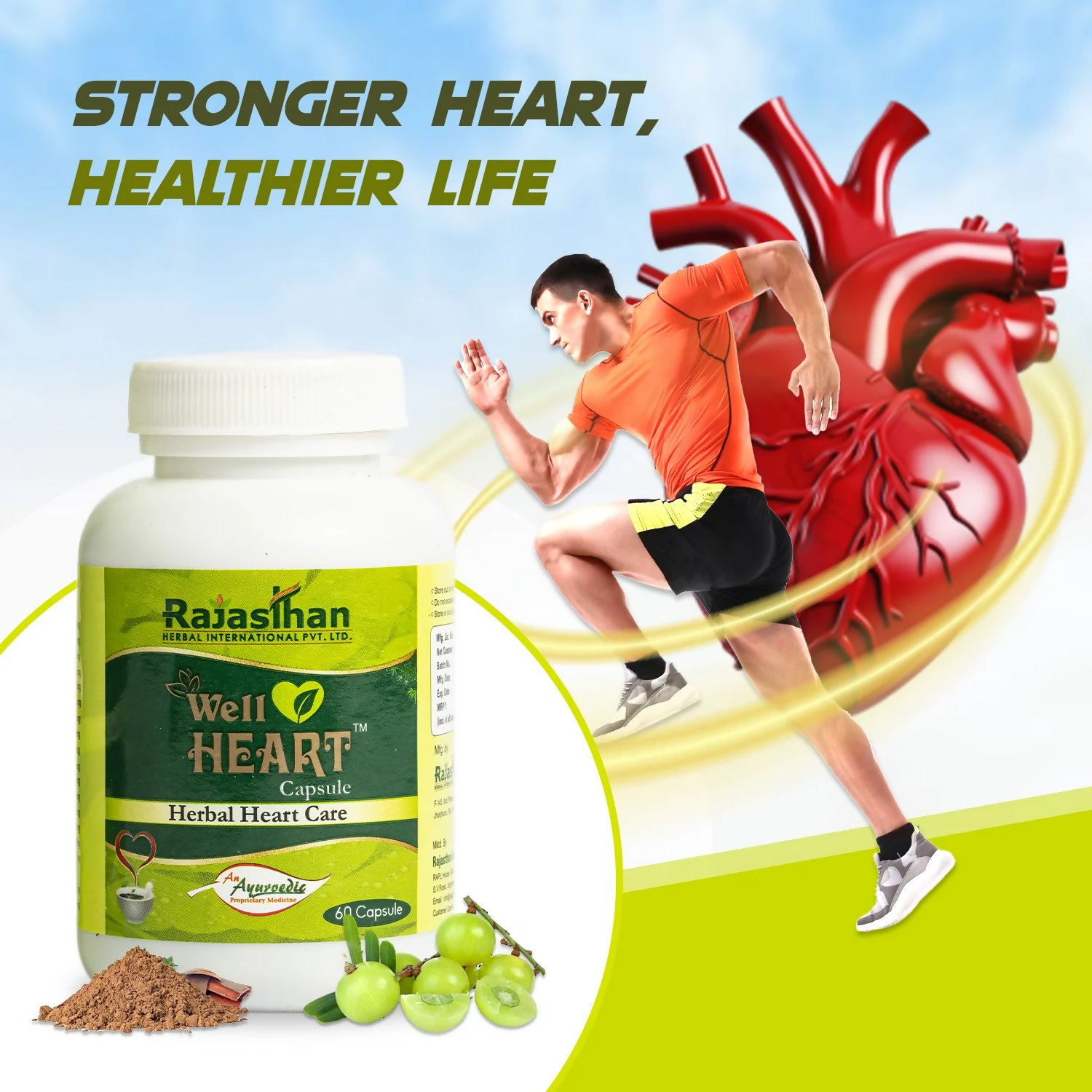 Rajasthan Herbals Well Heart Capsules