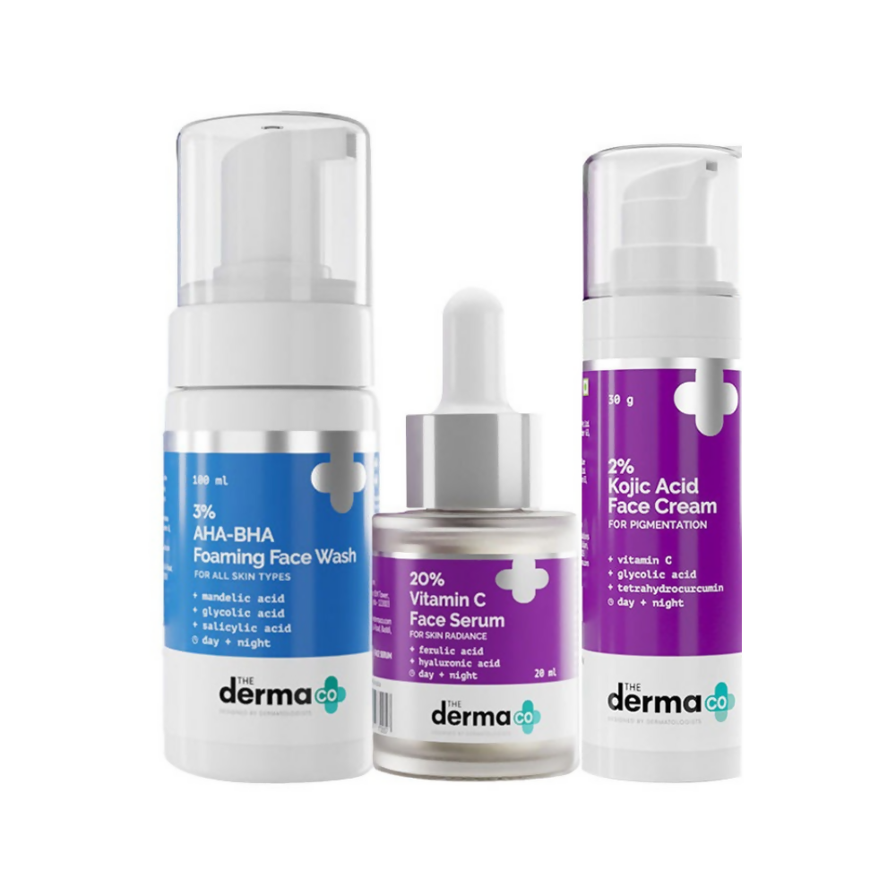 The Derma Co I-Beauty CSM (Cleanser, Serum, Moisturizer) For Pigmentation Combo - Distacart
