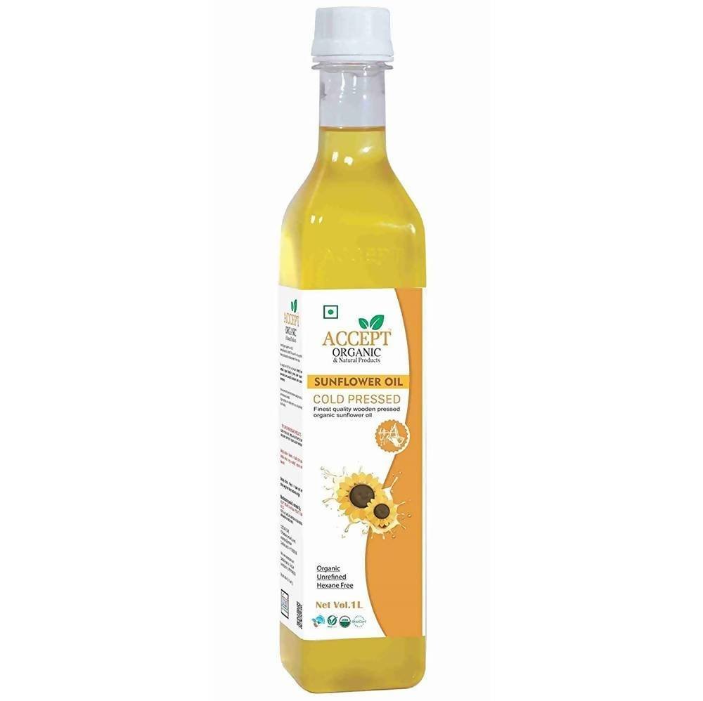 Accept Organic Cold Pressed Sunflower Oil
