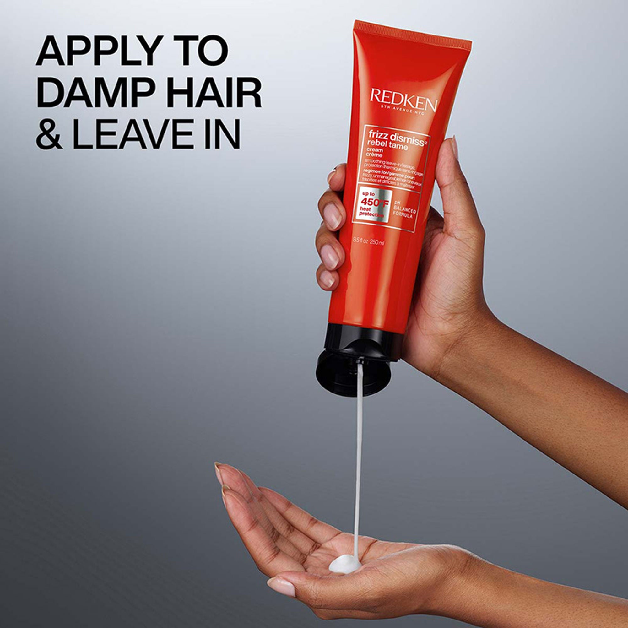 Redken Frizz Dismiss Rebel Tame Cream With Smoothening Complex, Anti Frizz & Heat Protection - Distacart