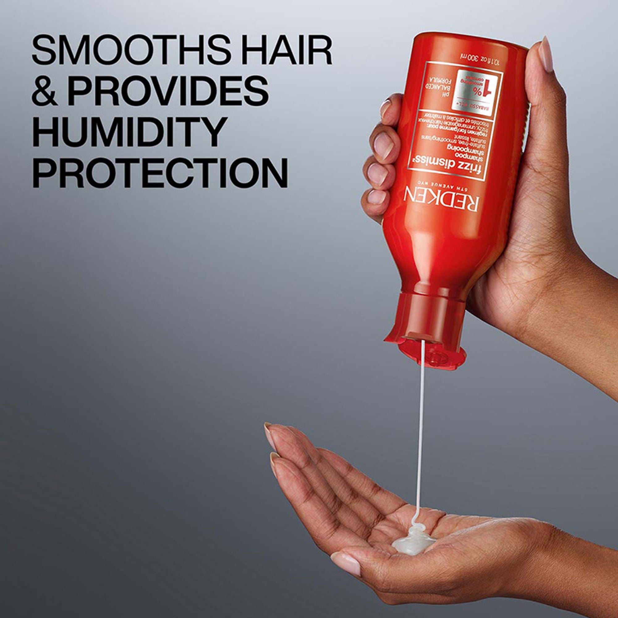 Redken Frizz Dismiss Sulphate Free Shampoo with Smoothening Complex for Frizzy Hair - Distacart