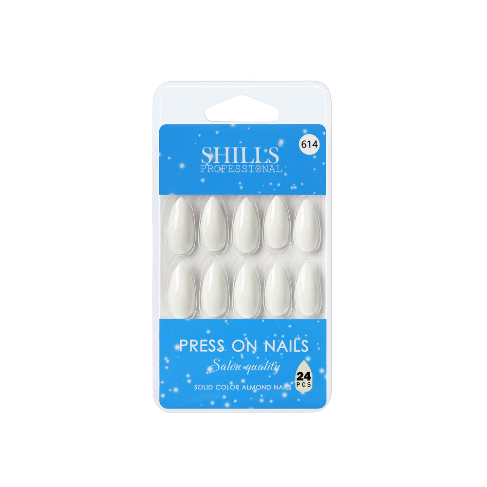 Shills Professional Reusable Press On Nails Almond - SPN614