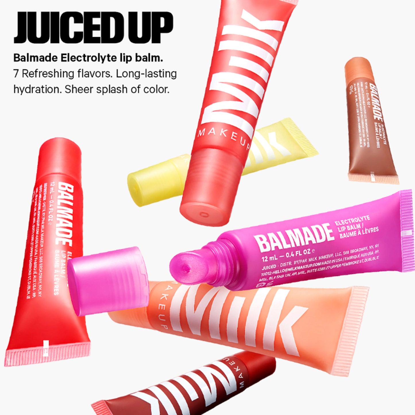 Milk Makeup Balmade Electrolyte Lip Balm - Pump - Distacart