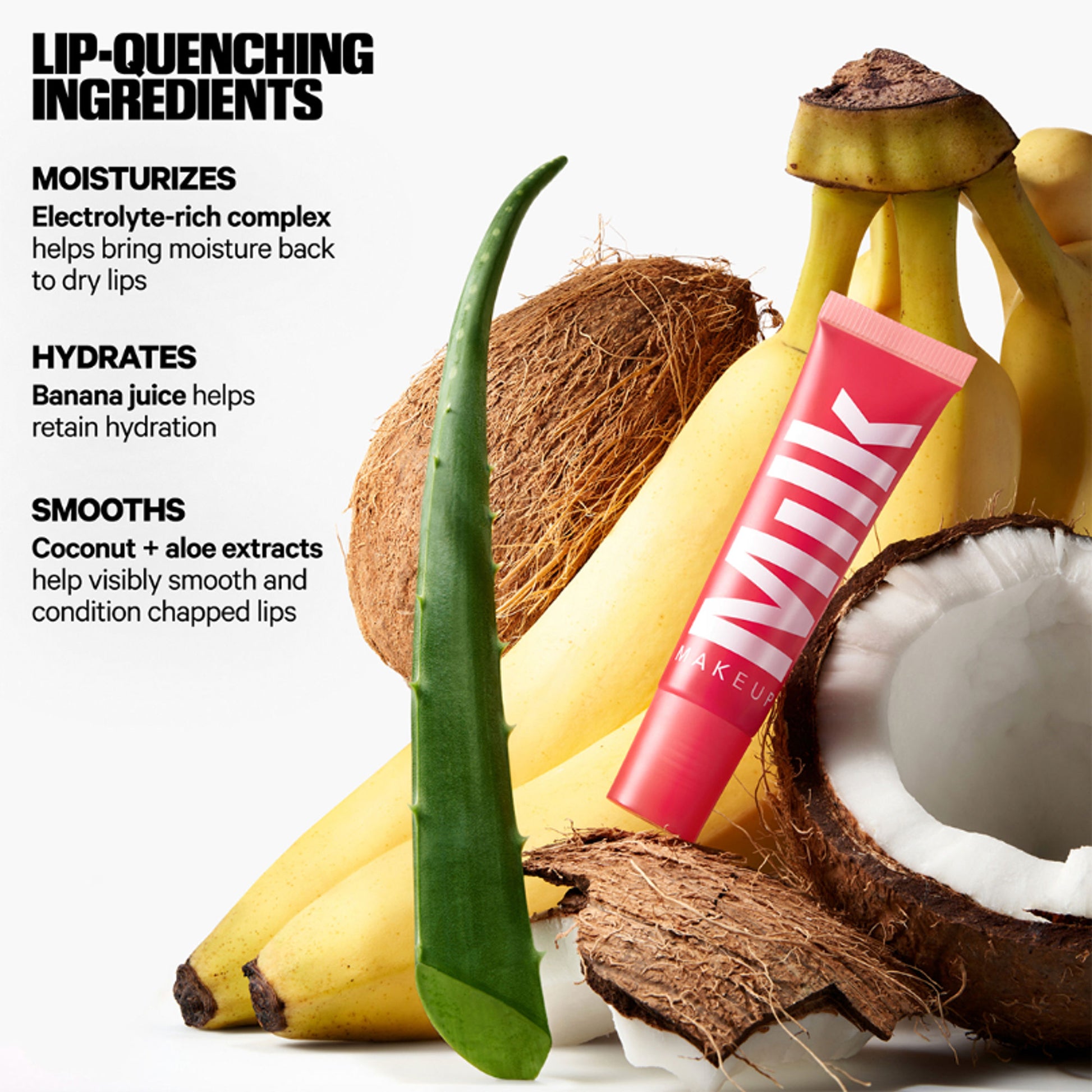Milk Makeup Balmade Electrolyte Lip Balm - Refresher - Distacart