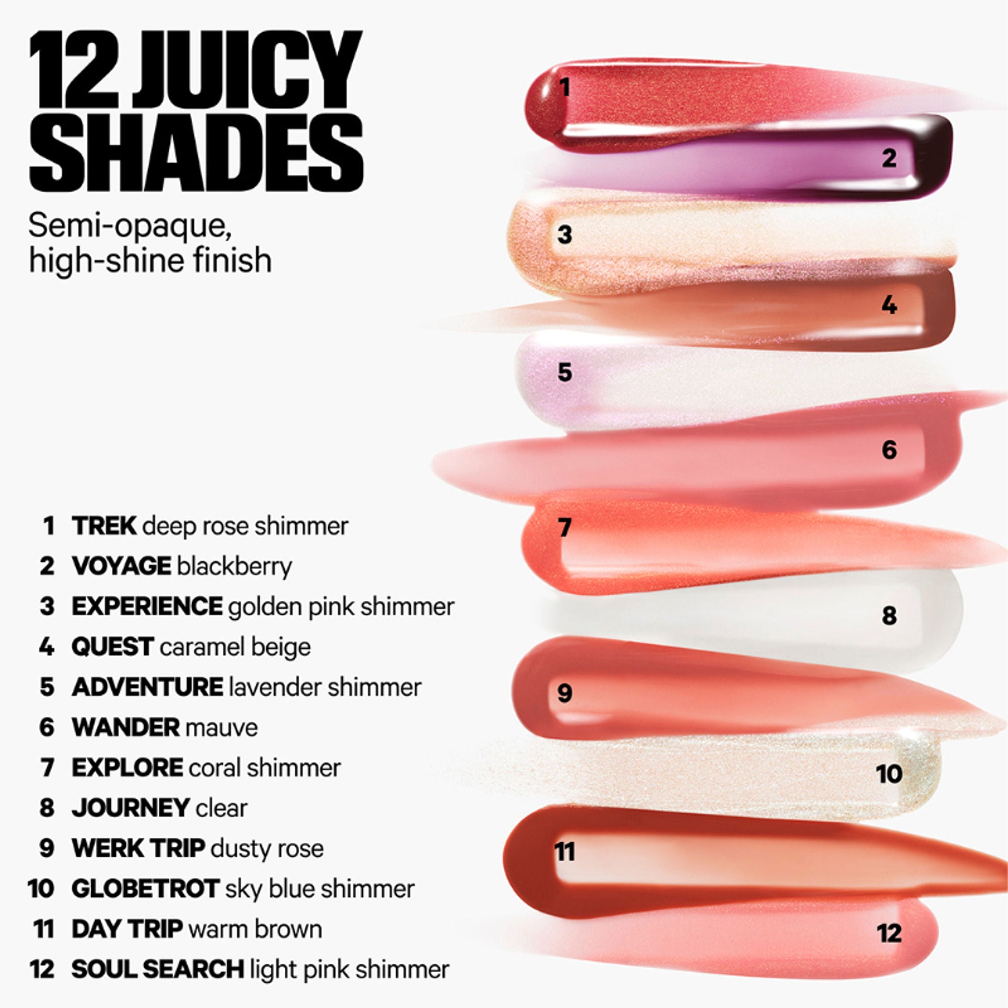 MILK MAKEUP Odyssey Lip Oil Gloss - Wander