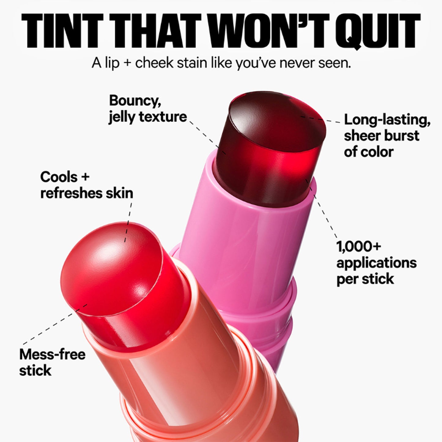 MILK MAKEUP Cooling Water Jelly Tint - Fizz - Distacart