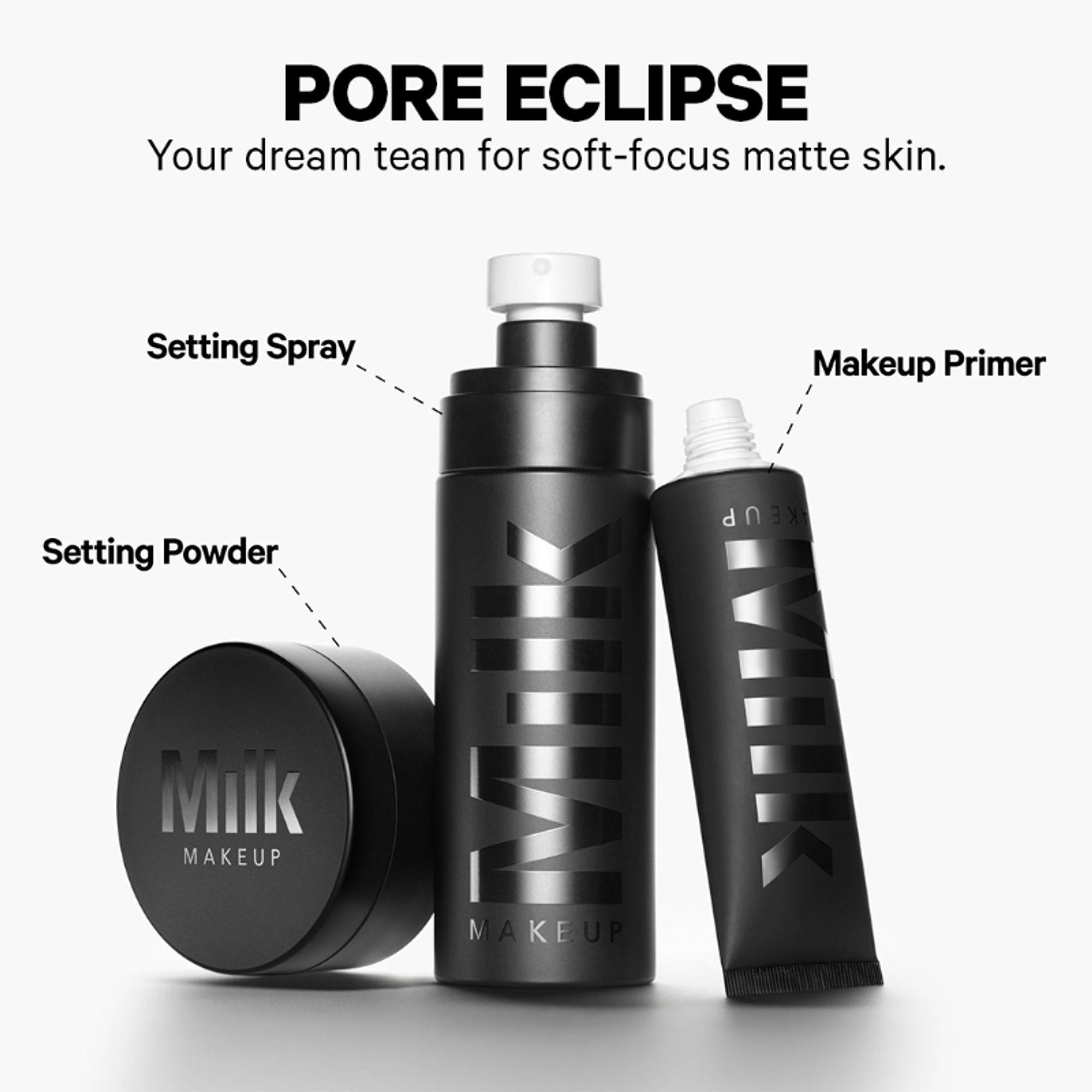 MILK MAKEUP Pore Eclipse Matte Translucent Setting Powder - Light