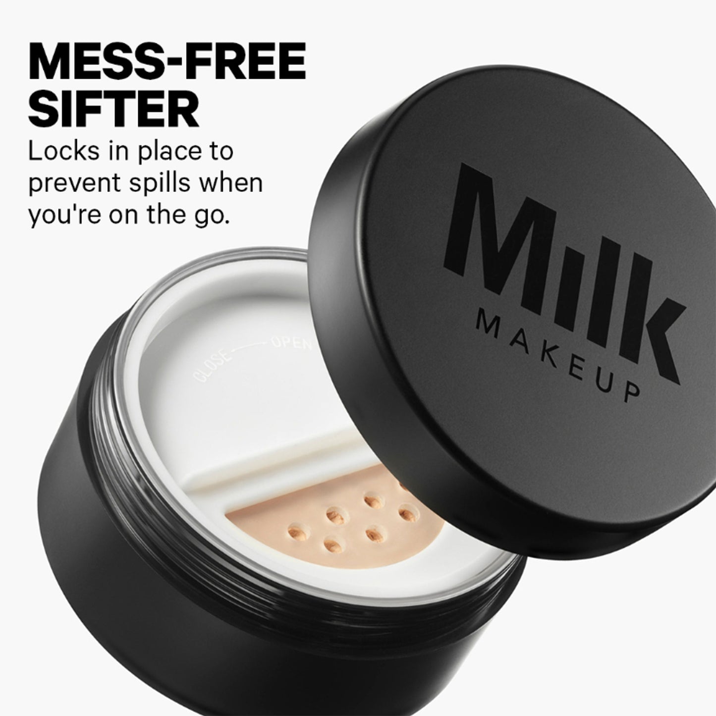 MILK MAKEUP Pore Eclipse Matte Translucent Setting Powder - Rich Deep - Distacart