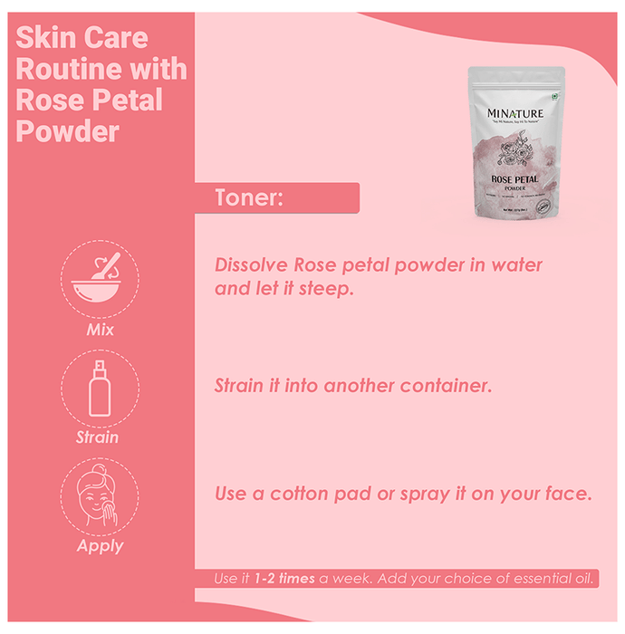 Minature Rose Petal Powder