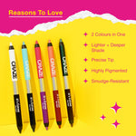 Thumbnail for Swiss Beauty Craze It'S Extraa Duo Kajal - 2 - Riverdale - Distacart