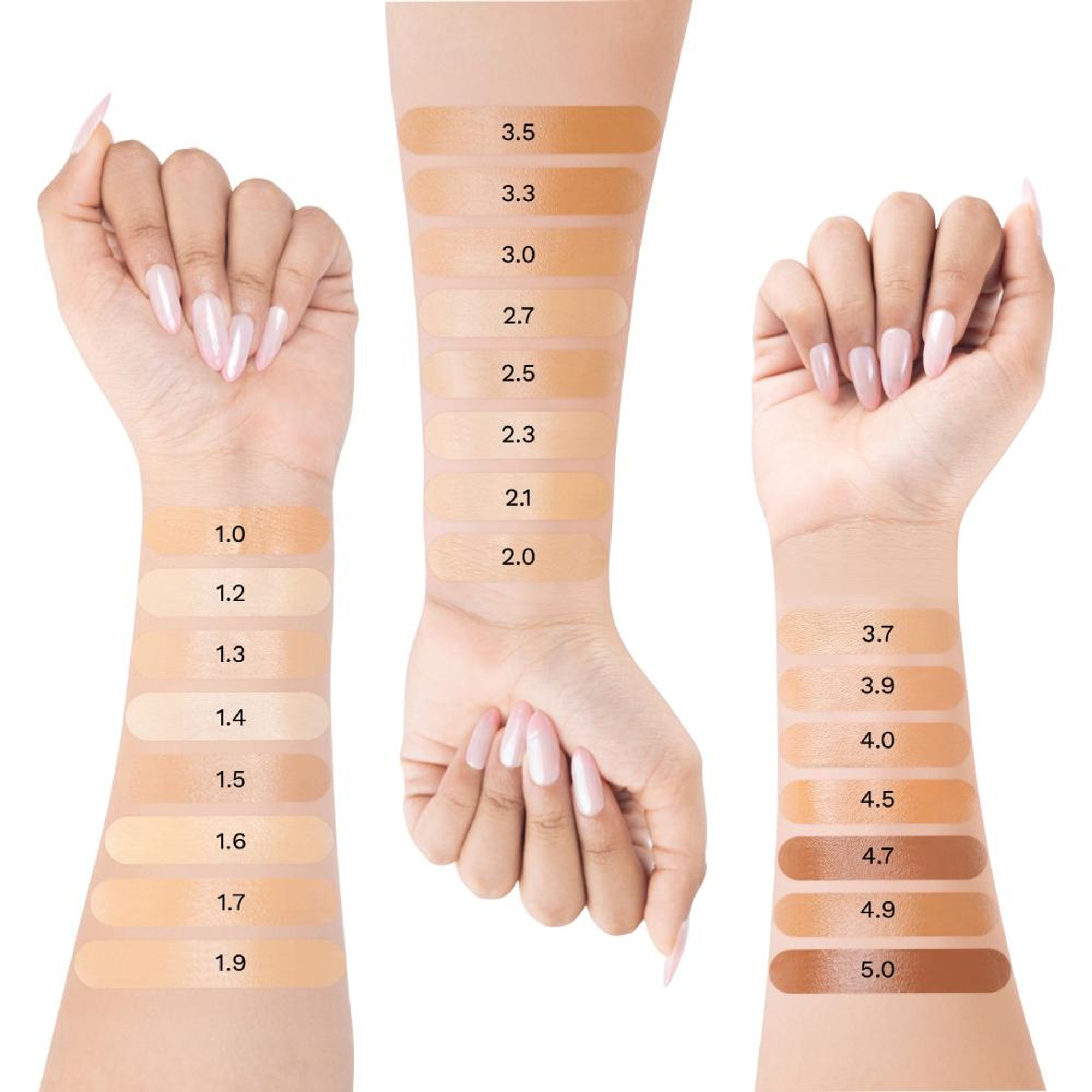 PAC Studio HD Liquid Foundation - 3.5 - Distacart
