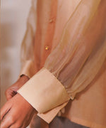 Thumbnail for Timaraa Flamingo Whisper Ombre Organza Shirt - Dista