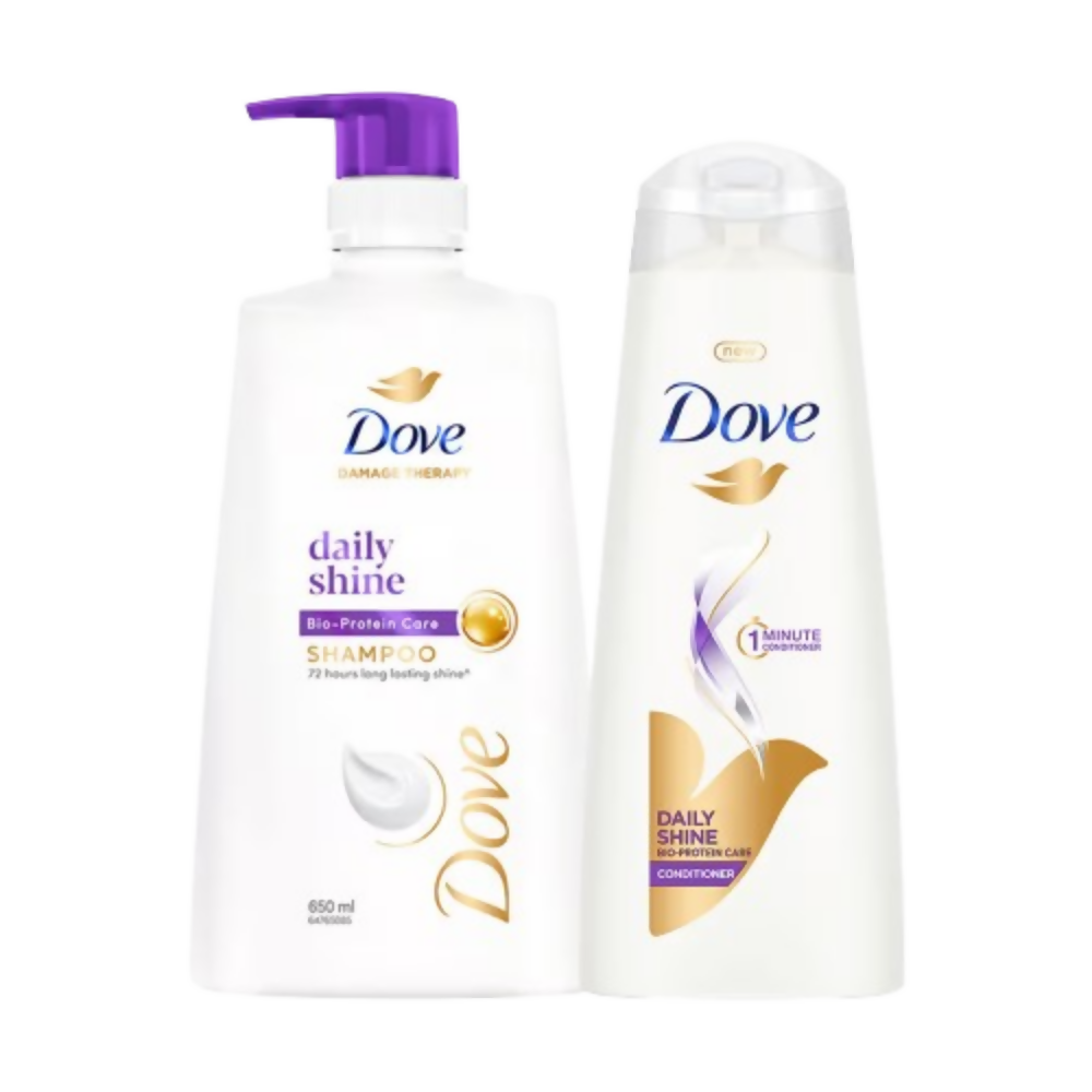 Dove Daily Shine Shampoo and Conditioner - Distacart