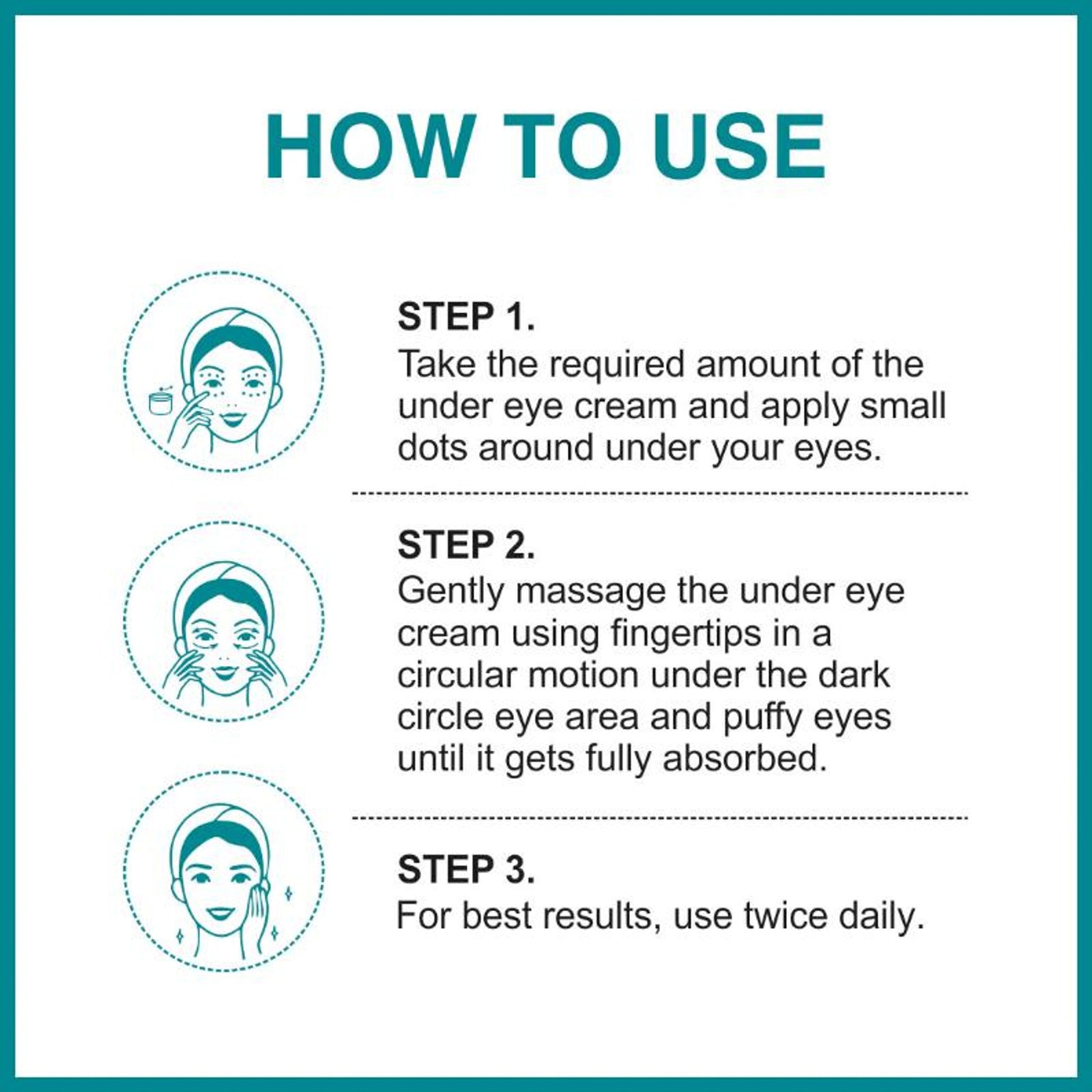 She Essentials Hydrating Natural Under Eye Cream With Vitamin C & Retinol