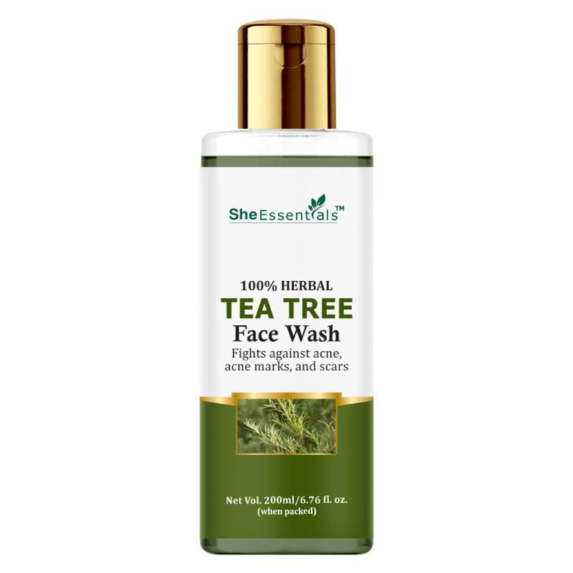 She Essentials Tea Tree Oil Face Wash For Acne Control