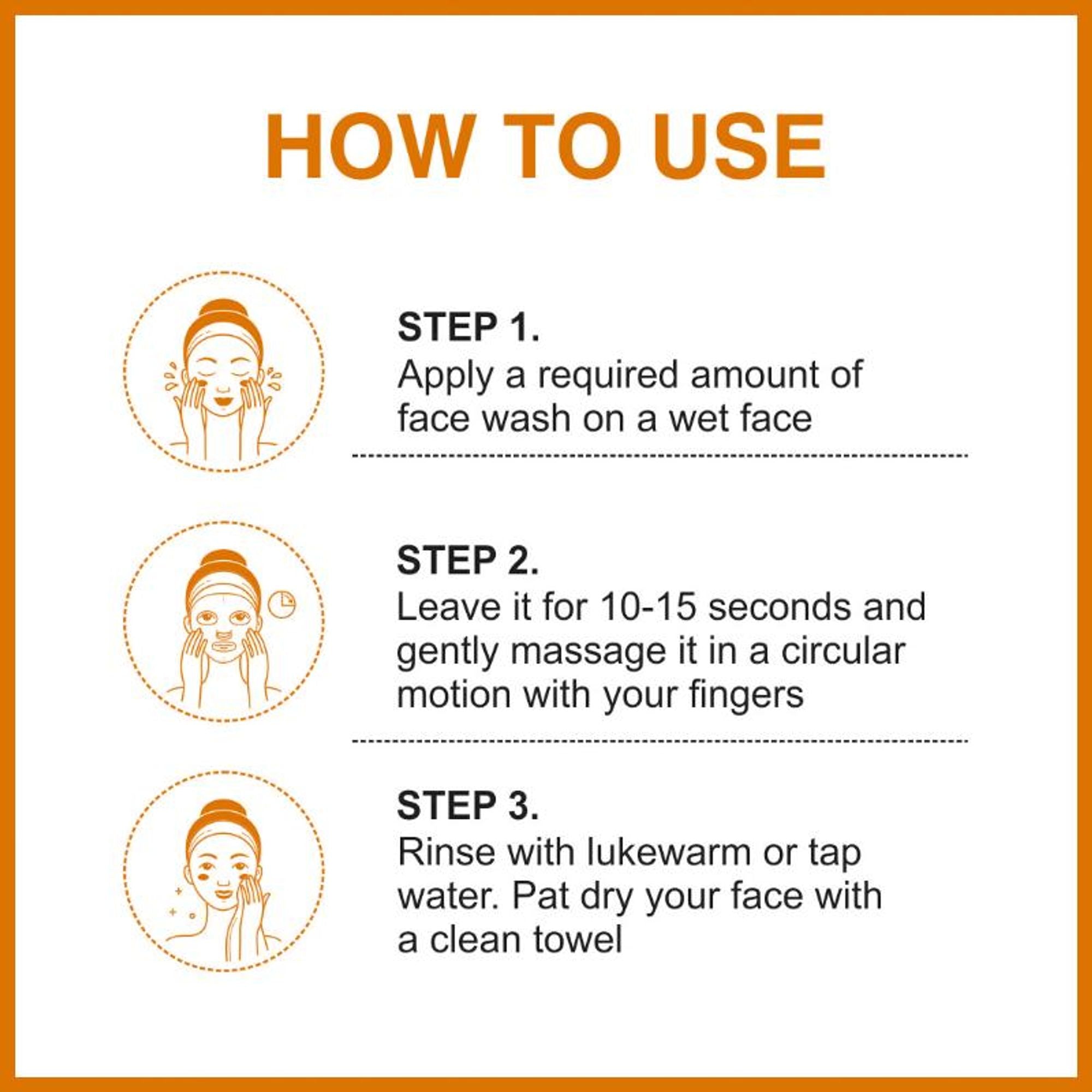 She Essentials Vitamin C Face Wash For Glowing Skin