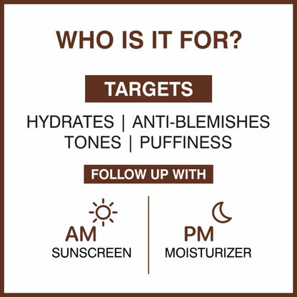 She Essentials Coffee Face Serum For Hydration & Sun Damage Protection - Antioxidant-Rich