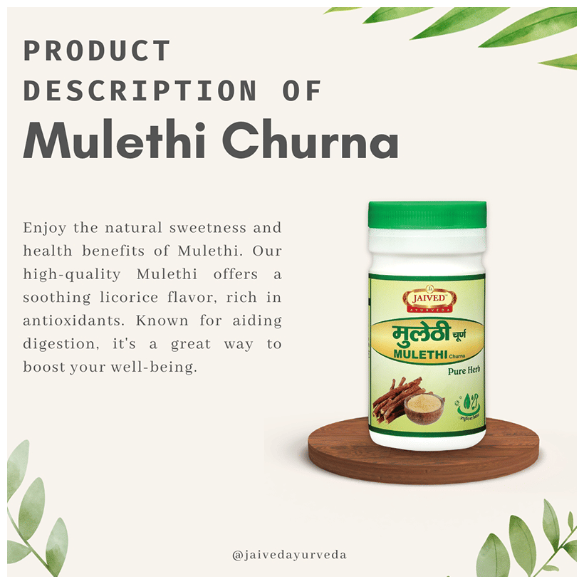 Jaived Ayurveda Mulethi Churna