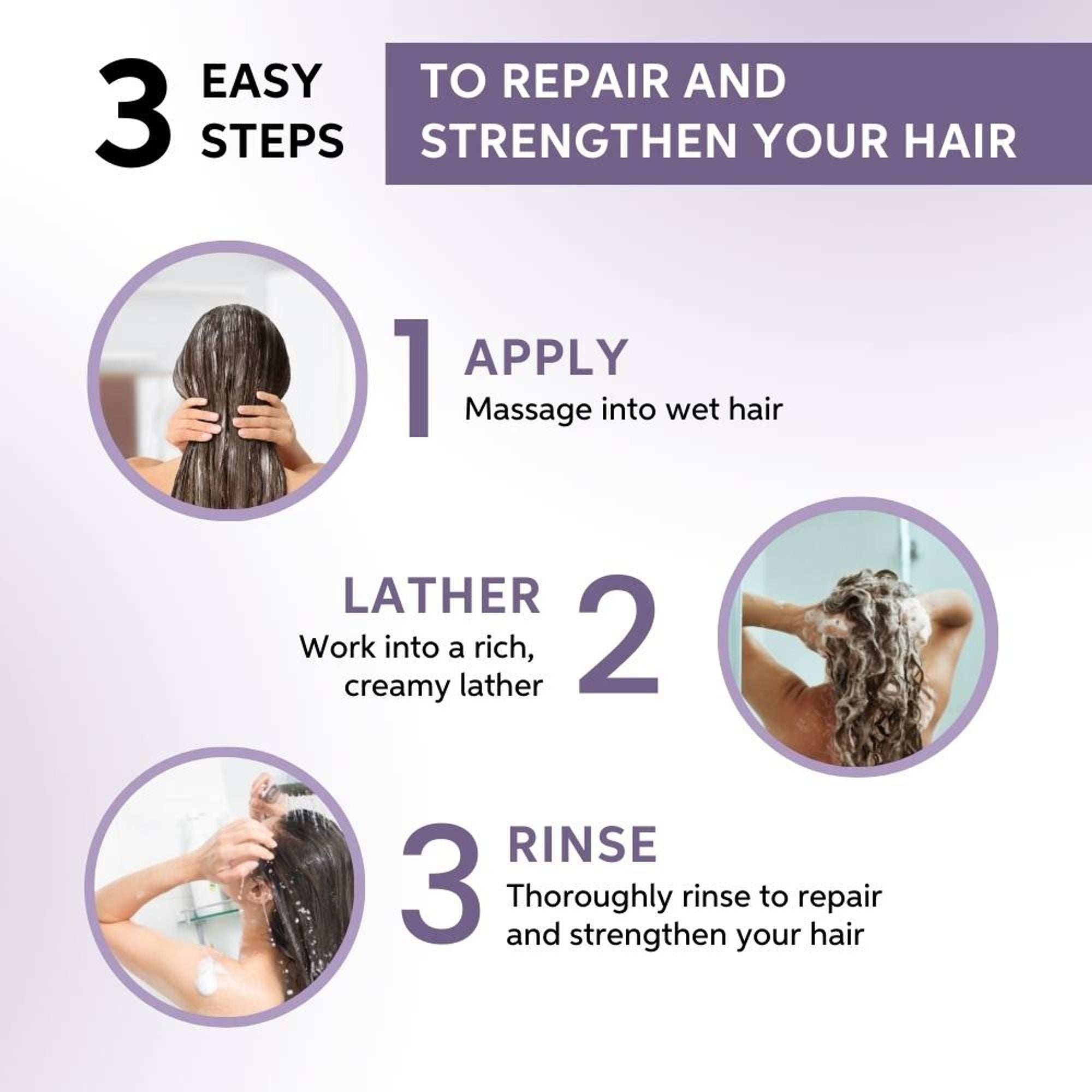System Professional Repair Shampoo for Damaged Hair Strengthens & Restores - Distacart