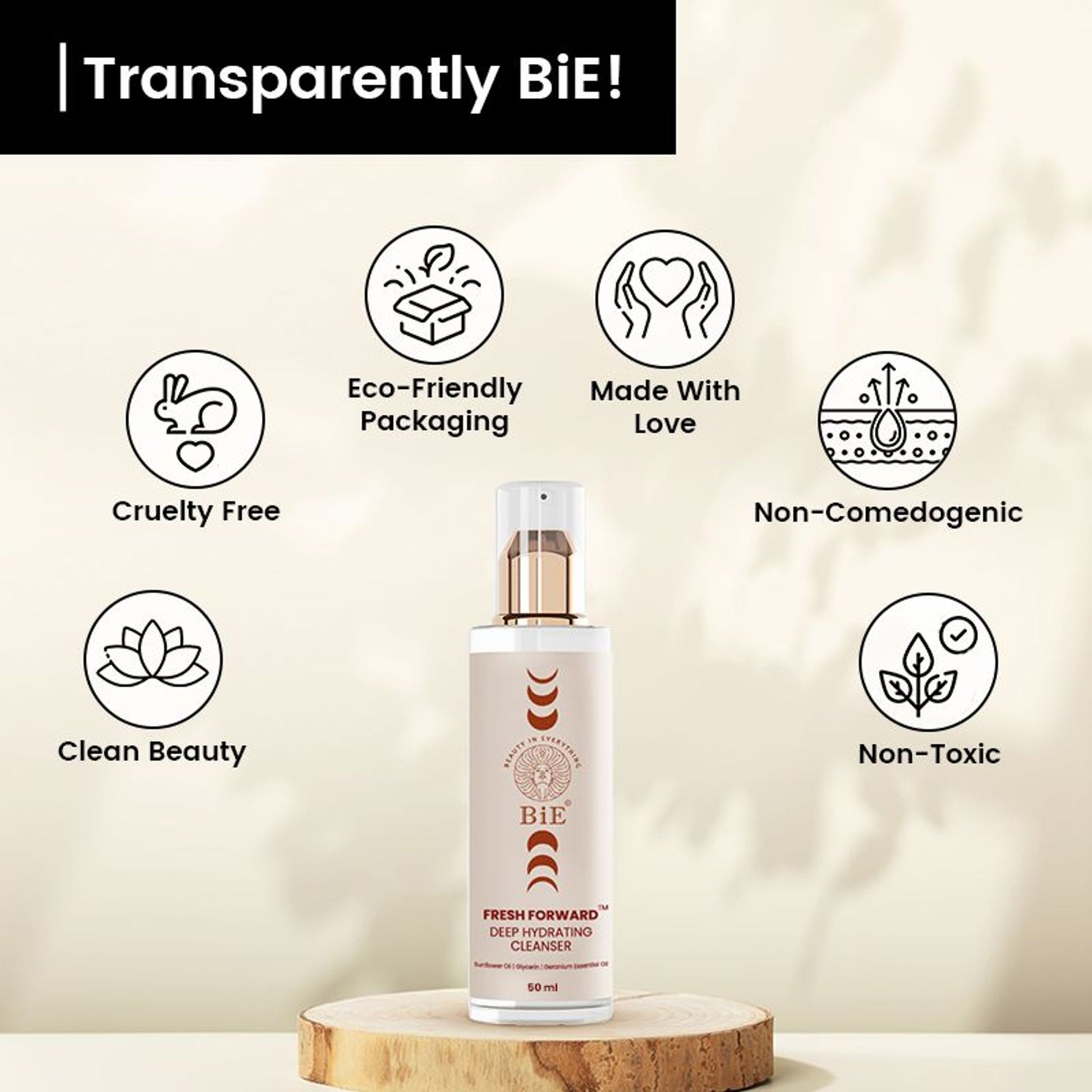 BiE Fresh Forward- Deep Hydrating Cleanser - Distacart