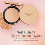 Thumbnail for Swiss Beauty Silky & Smooth Oil Control Powder - 3 Skin Color - Distacart