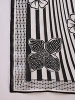 Thumbnail for Indo Era Floral Embroidered Round Neck Sequinned Linen Kurta With Trousers & Dupatta