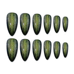Thumbnail for shills professional reusable press on nails log almond spn696