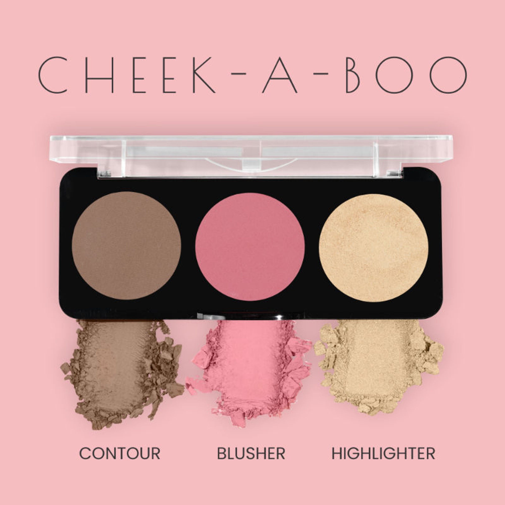 Swiss Beauty Cheek-A-Boo 3 In One Blushe Contour And Highlighter - 2 - Distacart