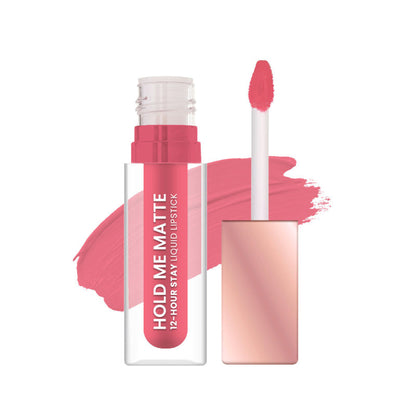 Swiss Beauty Hold Me Matte Liquid Lipstick - 12TemptingPink