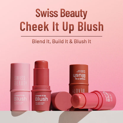 Swiss Beauty Cheek It Up Lumi-Matte Finish Blush - 2 Showstopper - Distacart