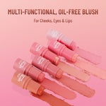 Thumbnail for Swiss Beauty Cheek It Up Lumi-Matte Finish Blush - 3 Mood Liffer Coral - Distacart