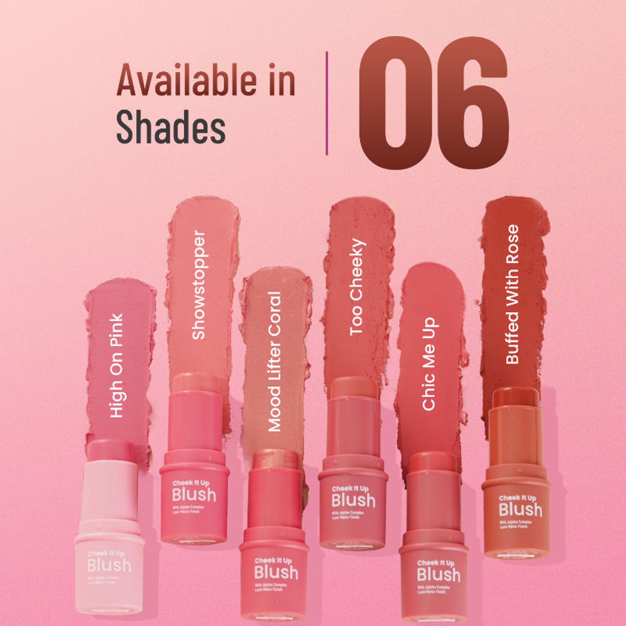 Swiss Beauty Cheek It Up Lumi-Matte Finish Blush - 3 Mood Liffer Coral - Distacart