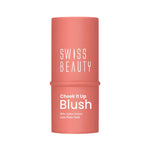Thumbnail for Swiss Beauty Cheek It Up Lumi-Matte Finish Blush - 4 Too Cheeky - Distacart