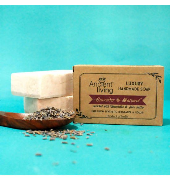 Ancient Living Lavender & Oatmeal Luxury Handmade Soap online