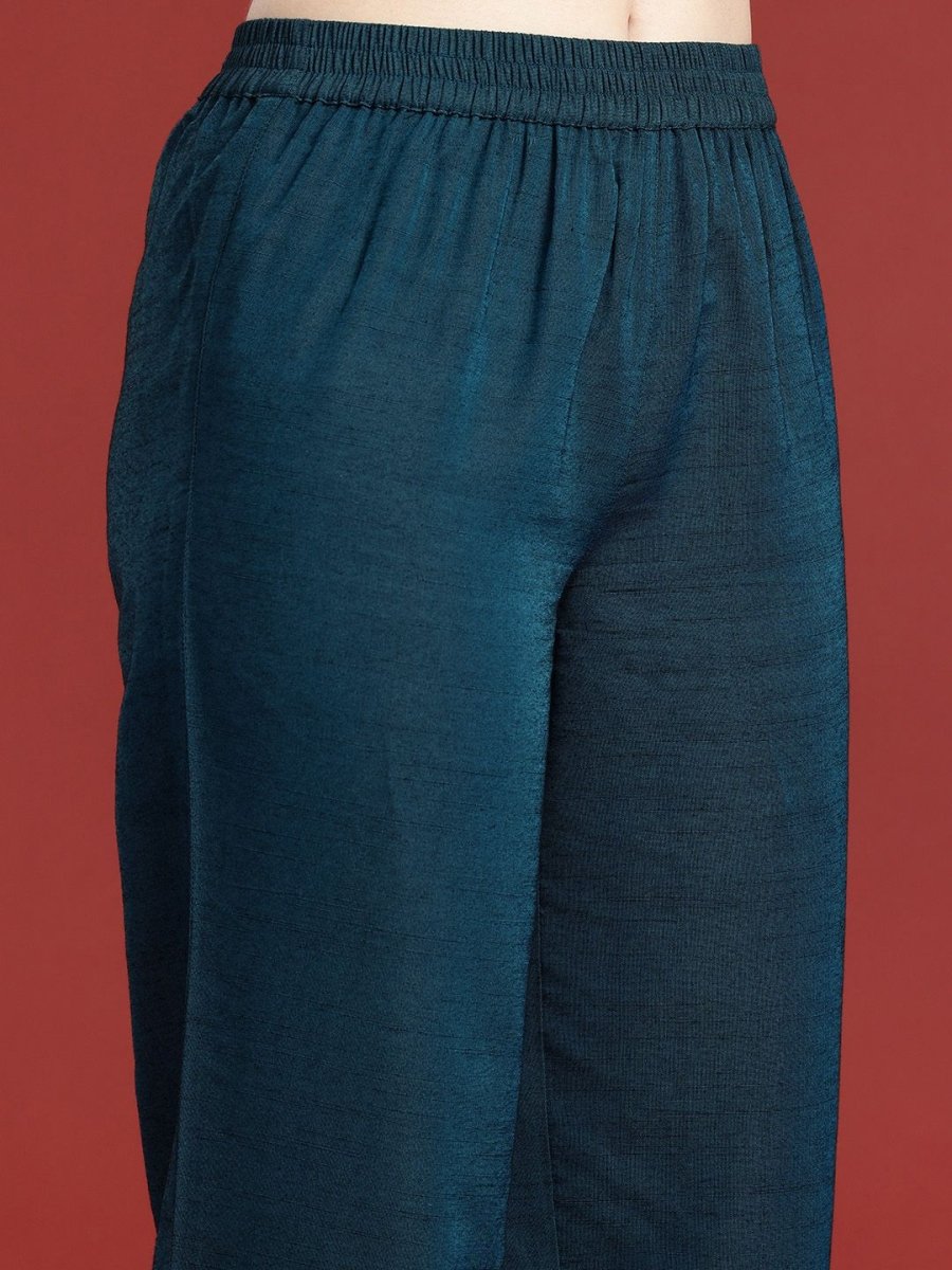Anouk Panelled Kurta with Trousers