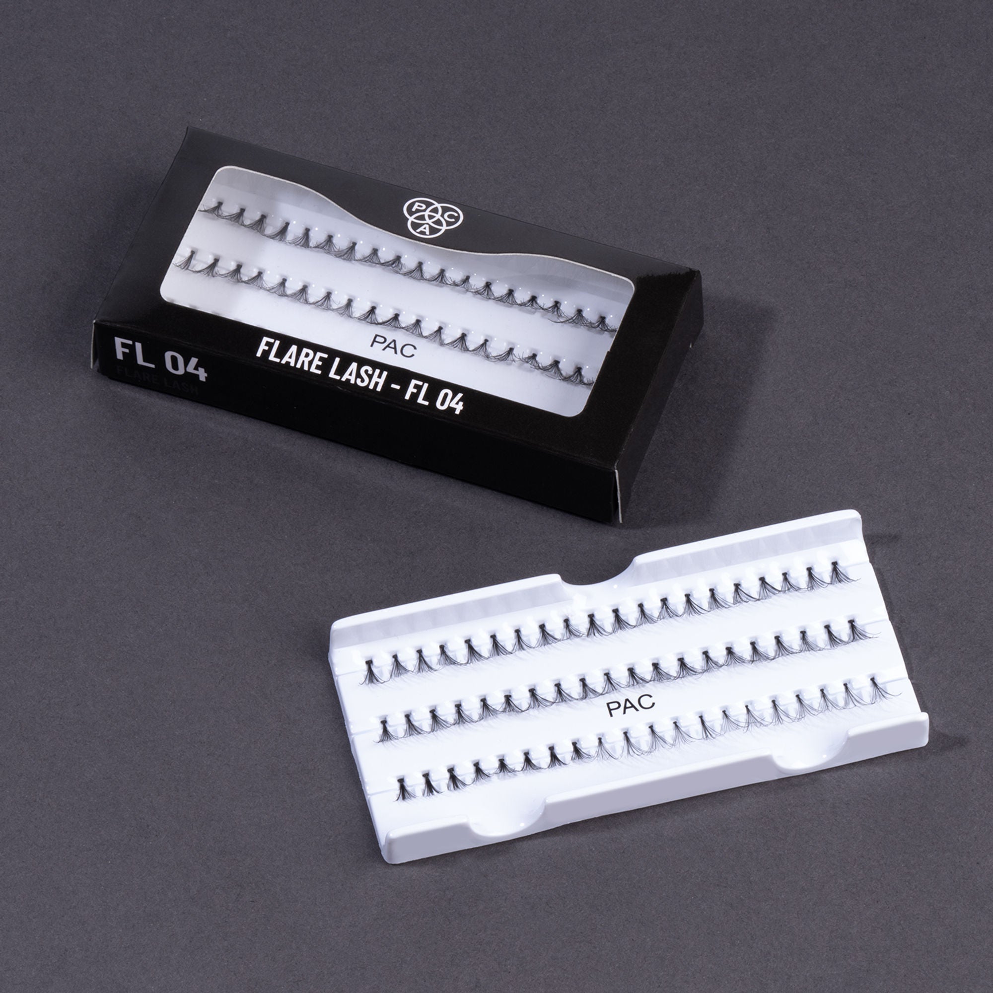 PAC Studio Flare Lash FL4 - Natural Cluster Lashes with Short, Long & Thick Strands for Versatile Looks - Distacart