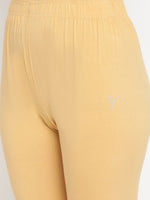 Thumbnail for TAG 7 Women Pack Of 2 Solid Comfort Fit Ankle-Length Cotton Leggings - Distacart