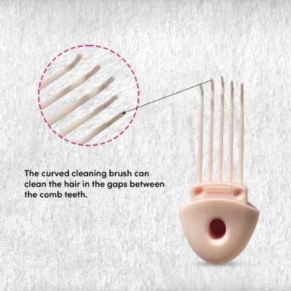 ZEYU Detangler Hairbrush with Removable Cleaning Brush - Pink - Distacart