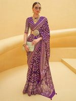 Thumbnail for Anouk Woven Design Organza Banarasi Saree - Distacart