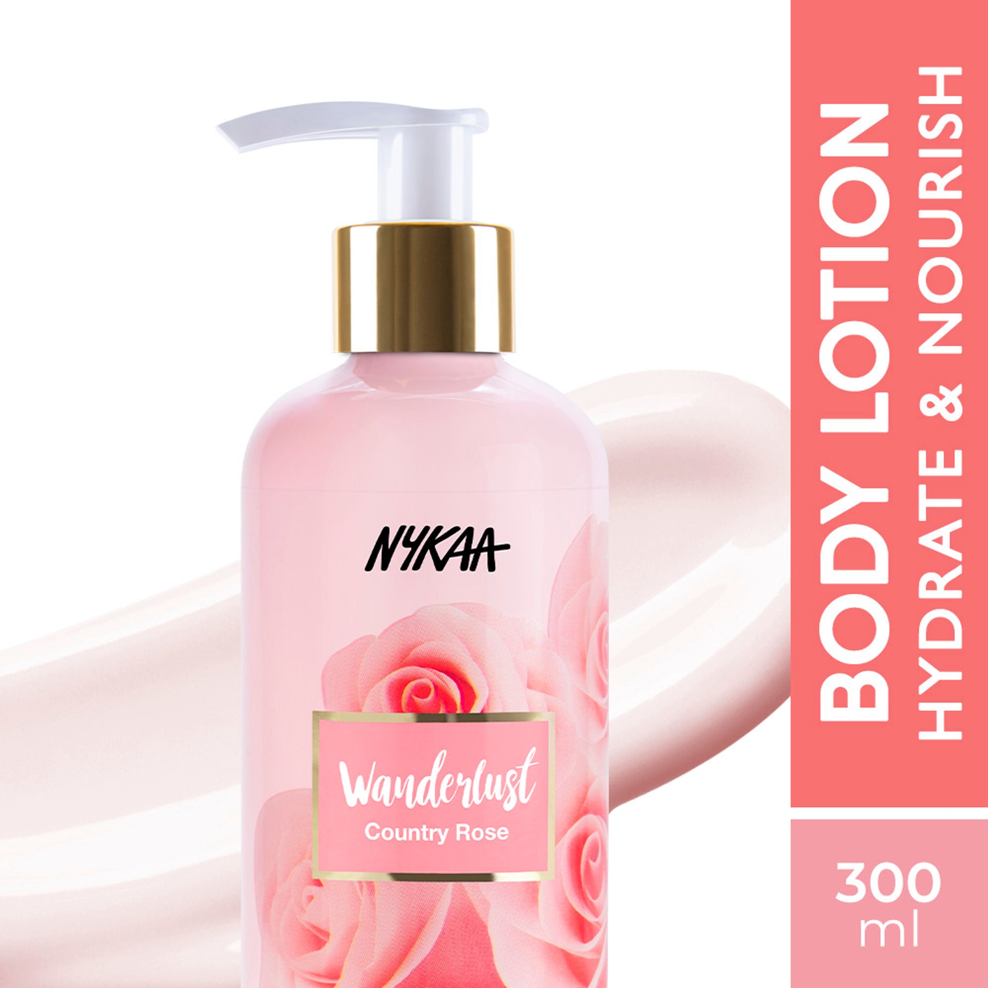 Wanderlust Moisturizing Body Lotion - Country Rose